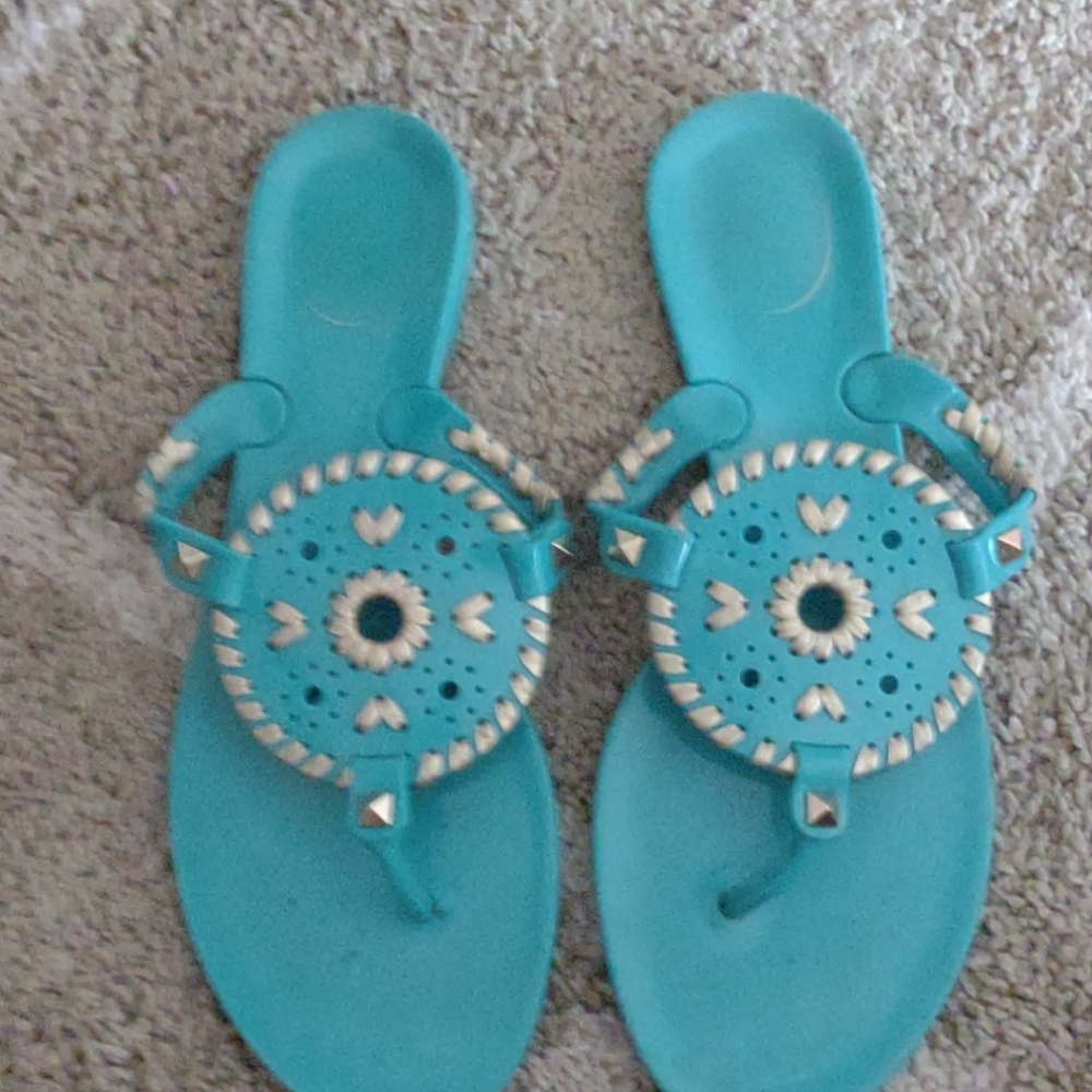 Jack Rogers Size 7 Jelly EUC
